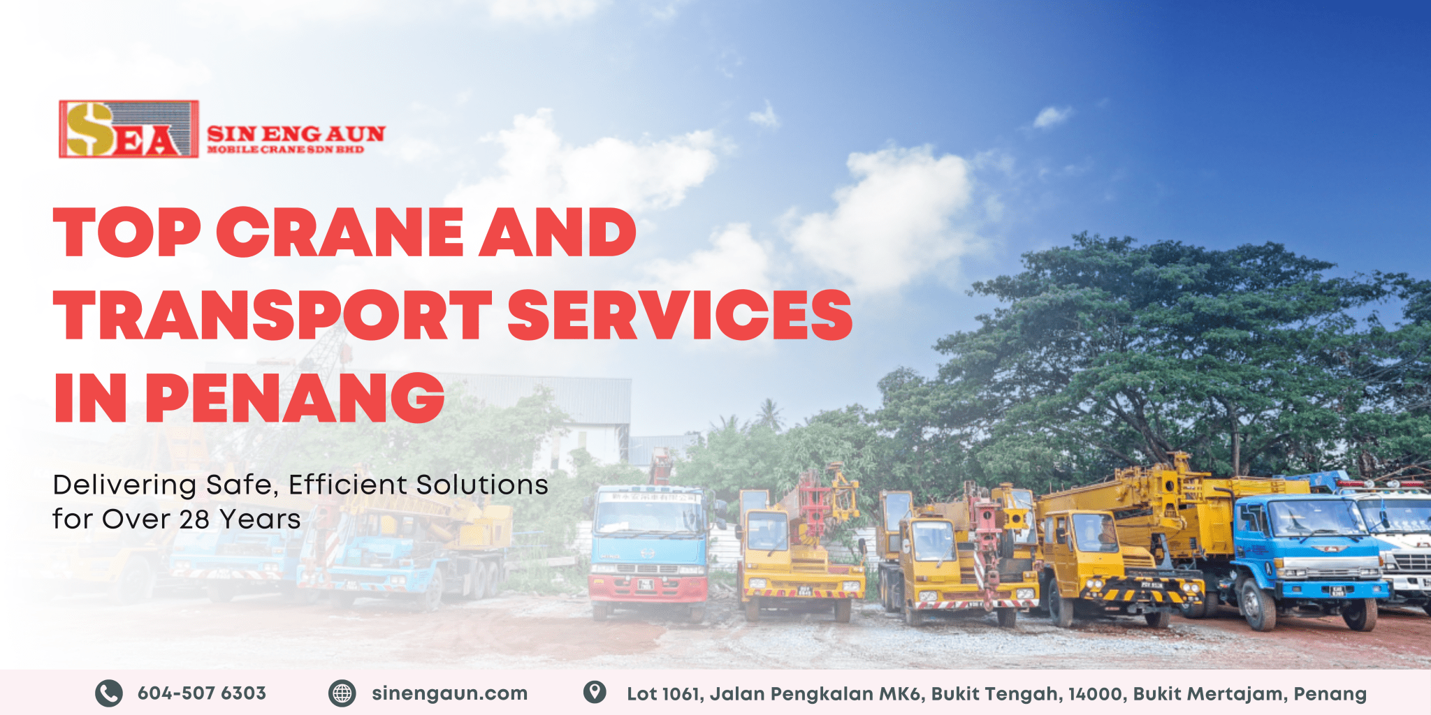 Top Crane and Transport Services in Penang